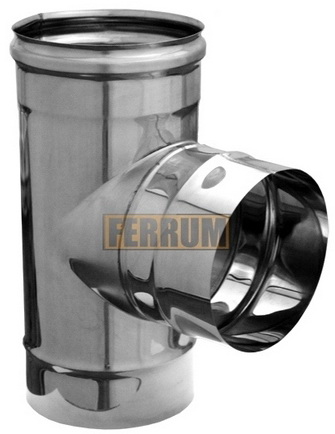 Тройник-Д 90 FERRUM (430/0,8 мм) ф150